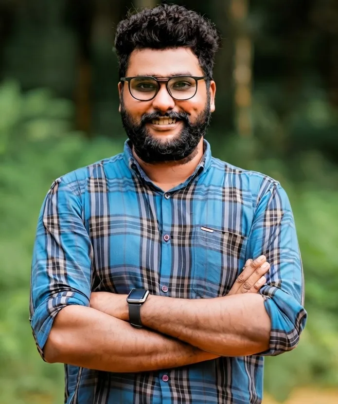 Portrait of Akhil P. Dharmajan